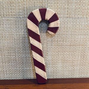 🎄🌟HP🌟Vintage Style Hanging Wood Candy Cane Holiday Decoration